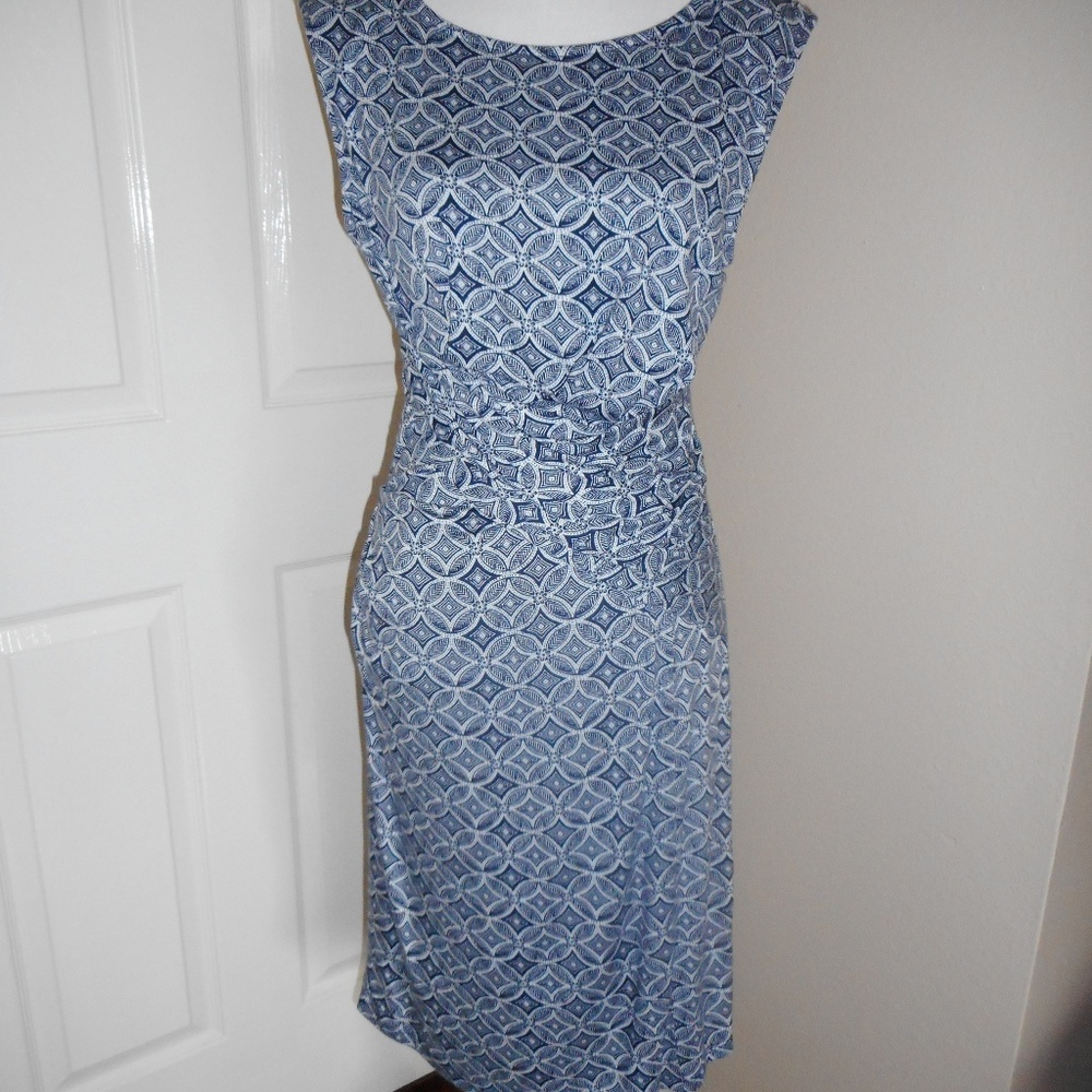 Kut From the Kloth Mollee Navy/white Dress Size 10